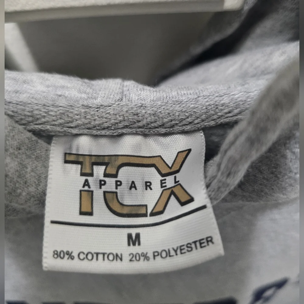 Thunderbird Gray Men's Hoodie - Picture 5 of 11